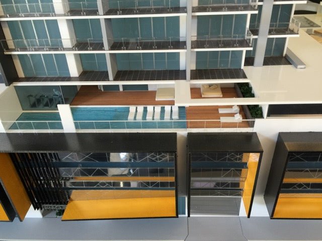 Apartments sales display | Property marketing model