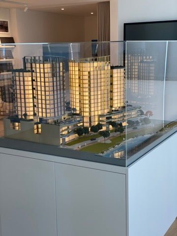 Developer marketing model | Display suite scale model