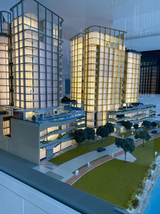 Developer marketing model | Display suite scale model