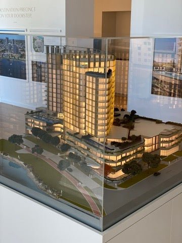 Developer marketing model | Display suite scale model