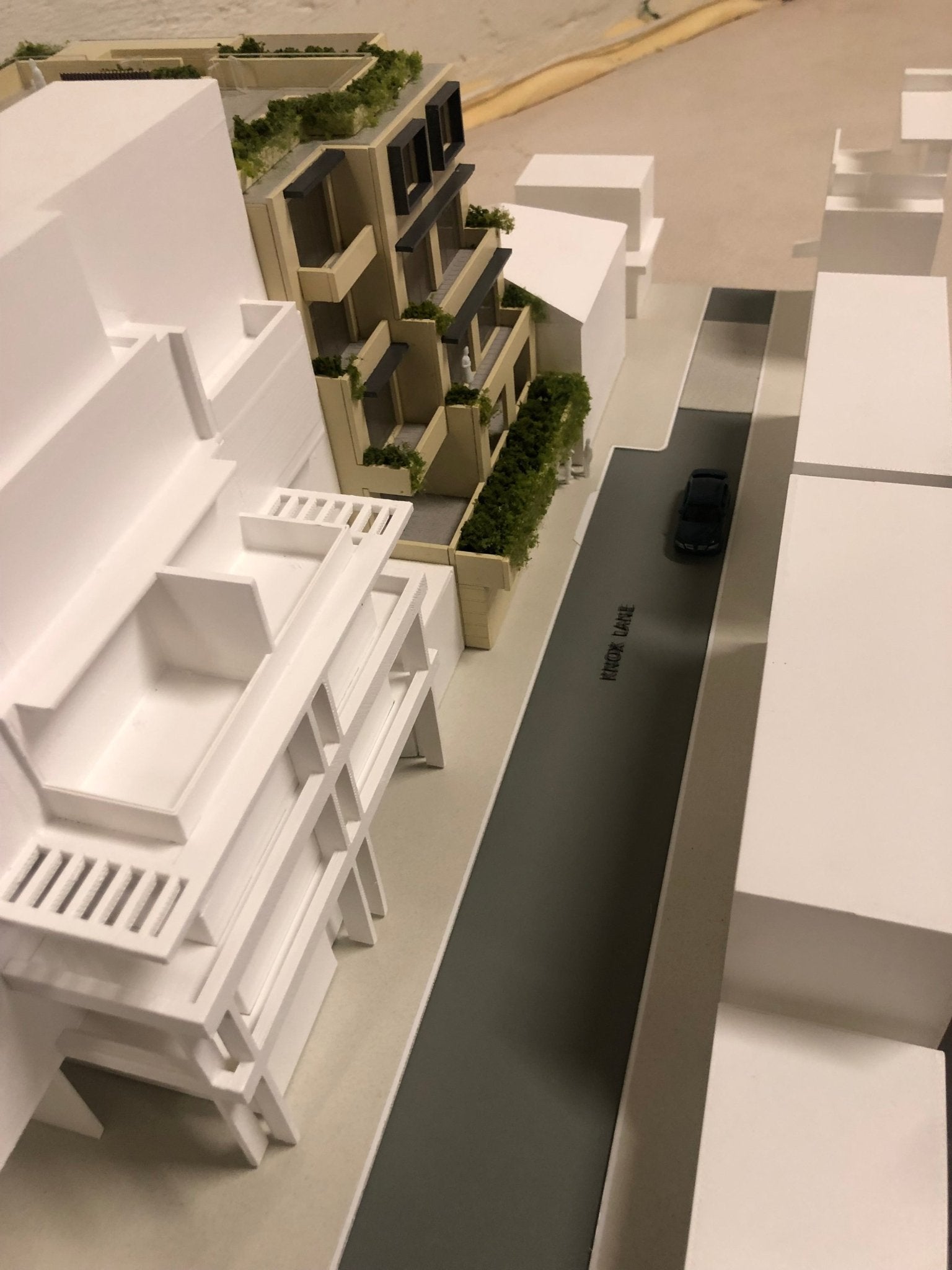 Development | Council approval scale model