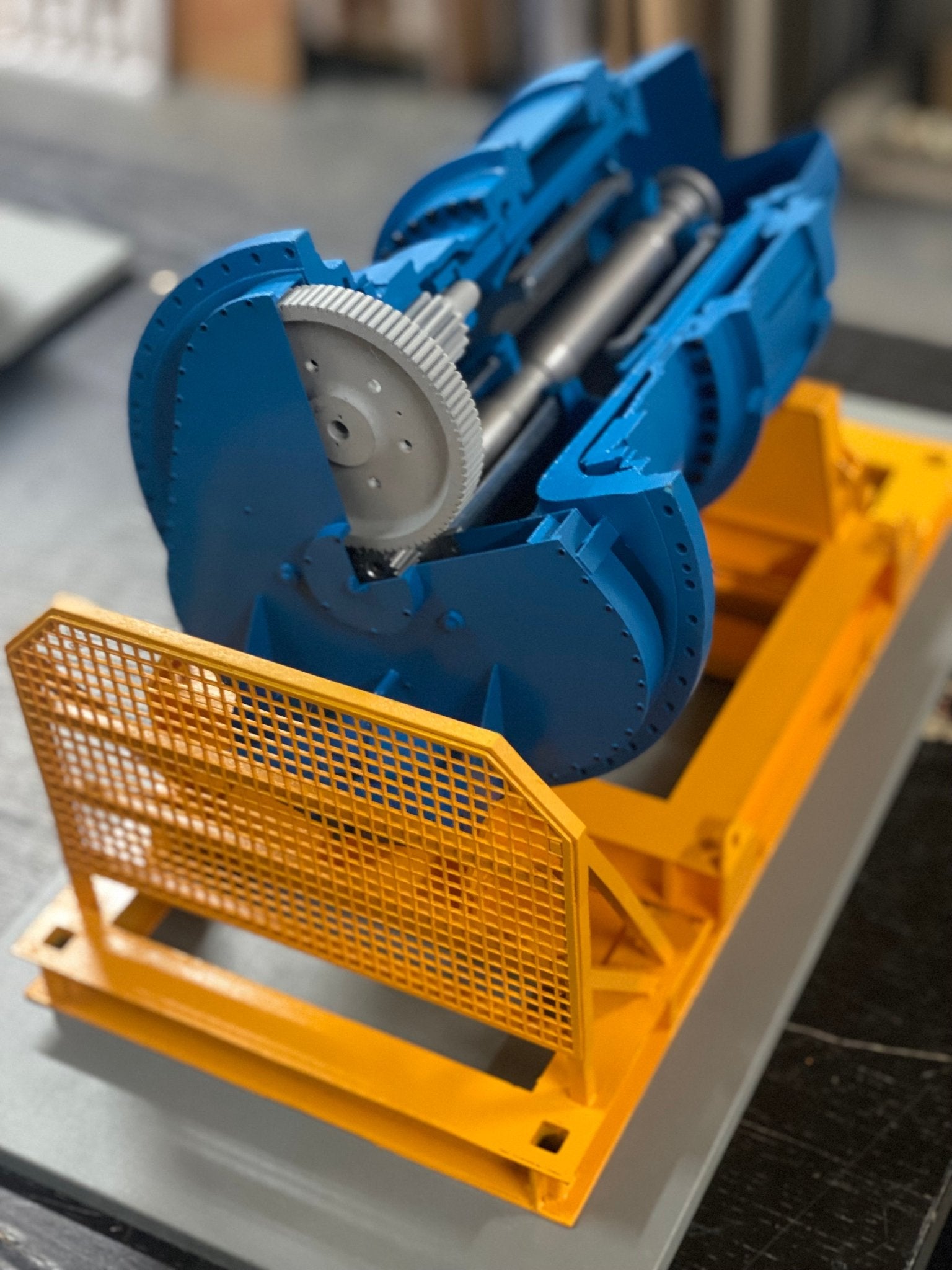 Industrial equipment scale model