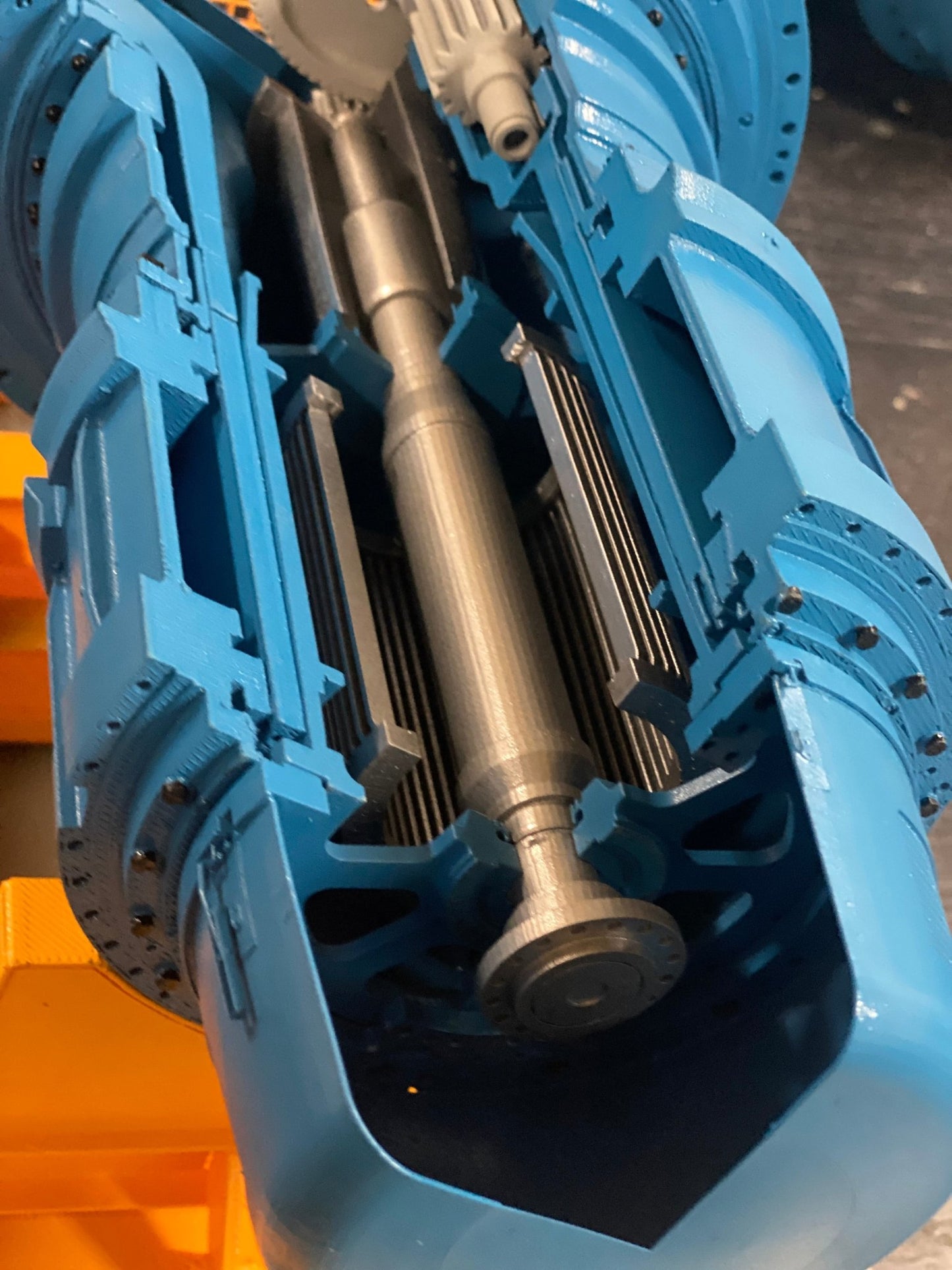 Industrial equipment scale model