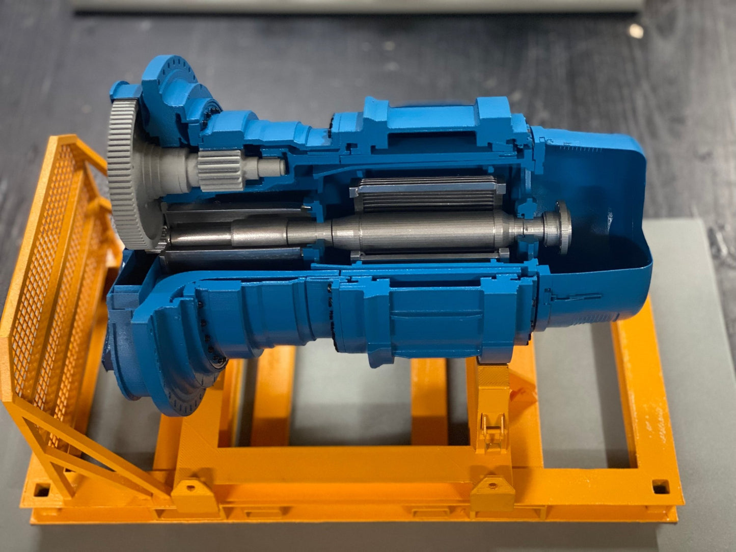 Industrial equipment scale model