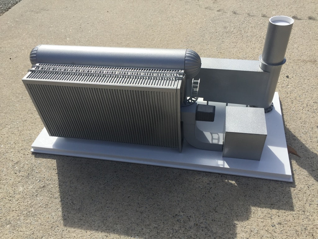 Industrial plant display model | Trade show display