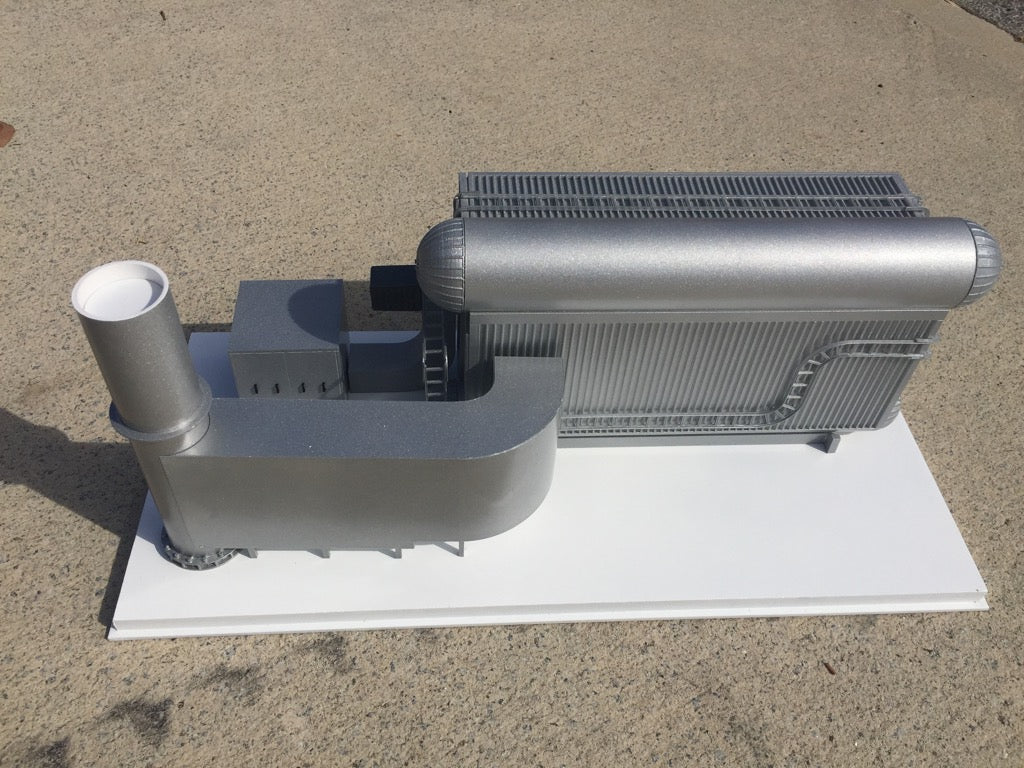 Industrial plant display model | Trade show display