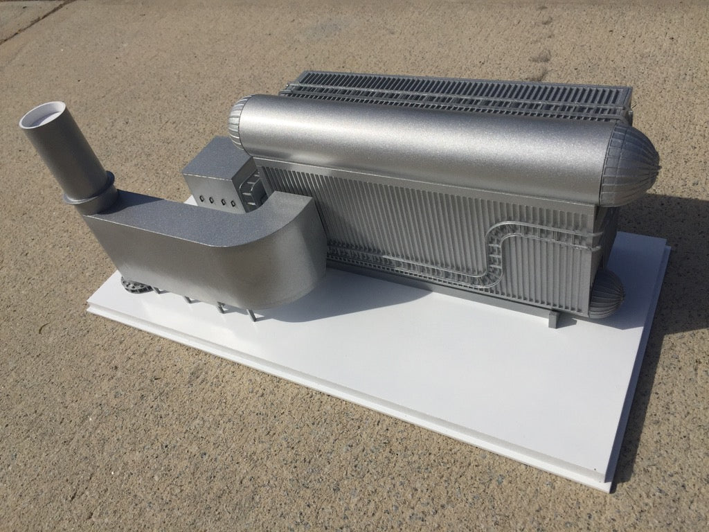 Industrial plant display model | Trade show display