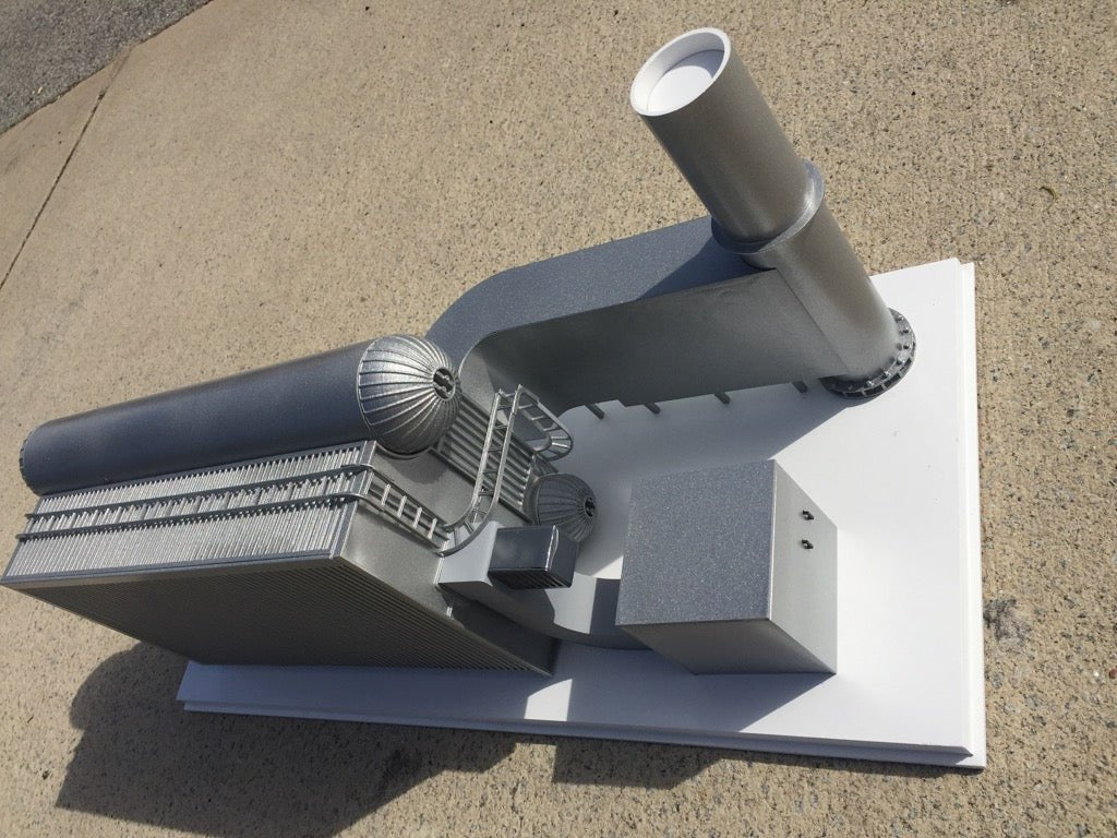 Industrial plant display model | Trade show display