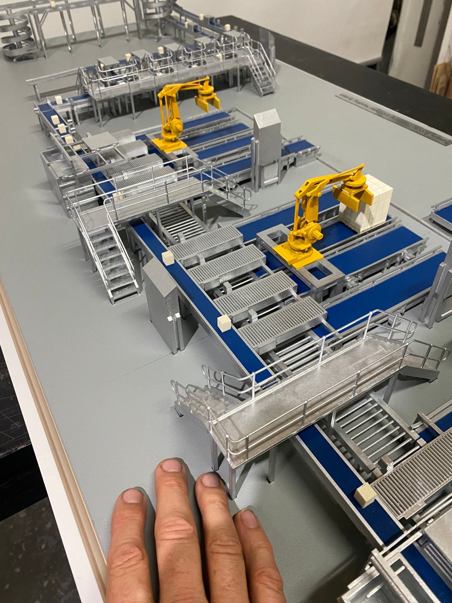 Processing plant trade show scale model