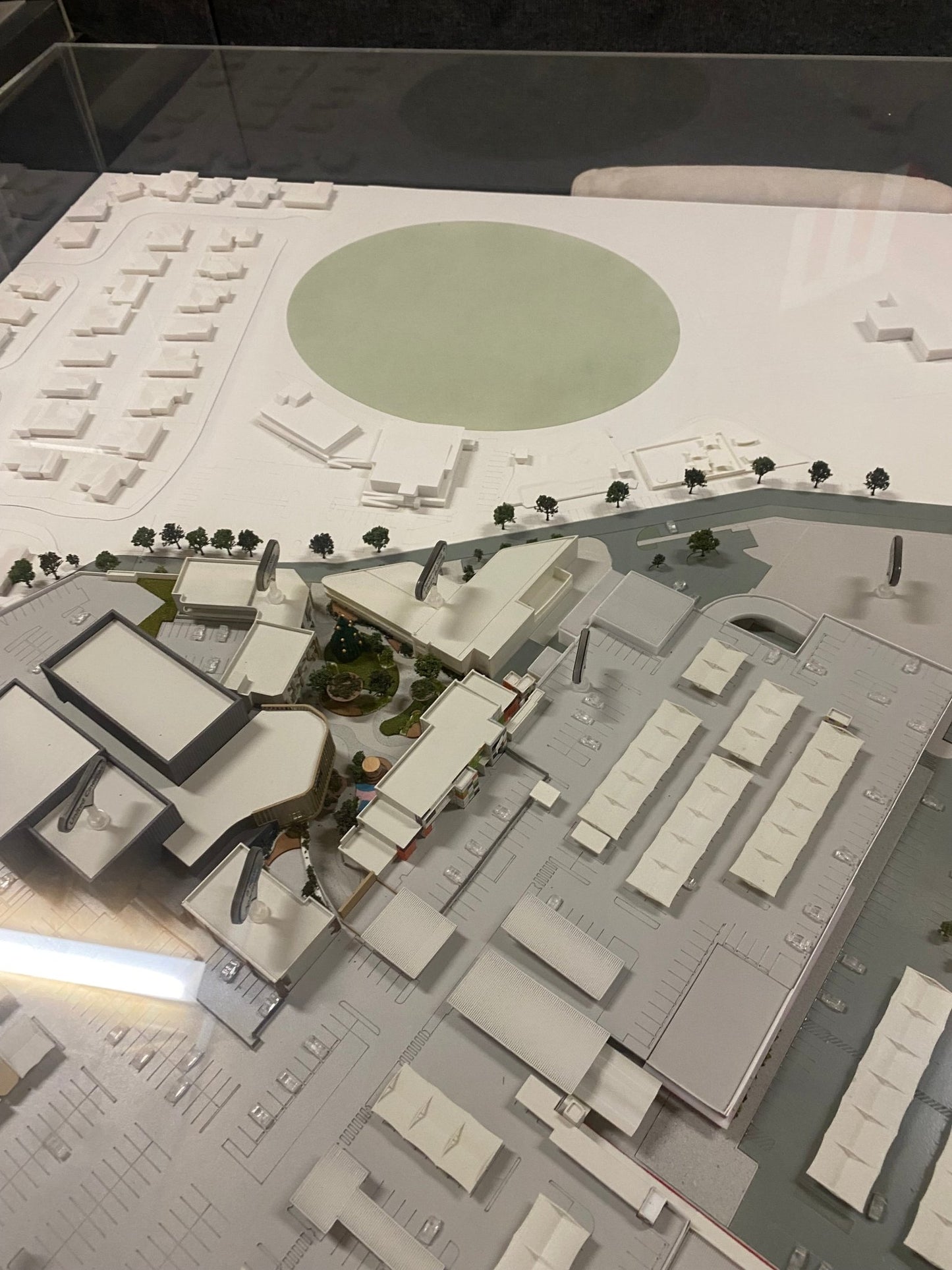 Shopping centre scale model display