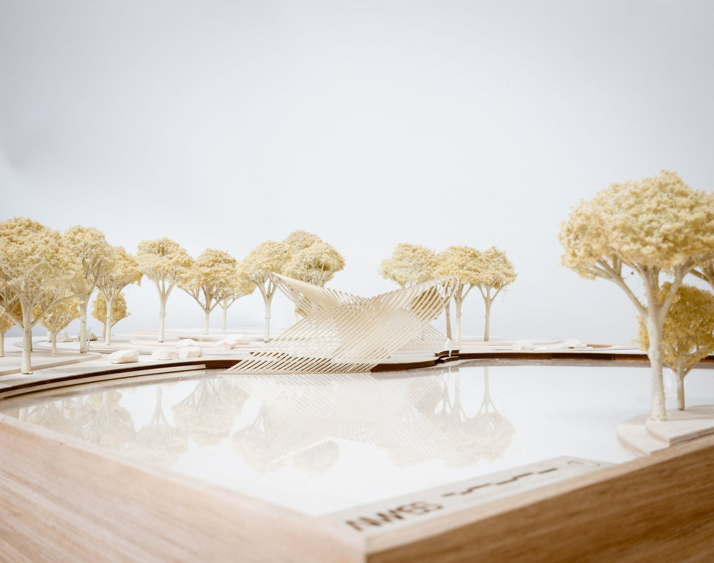 Timber landscape scale model
