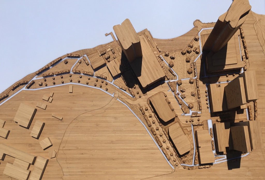 Timber model | Urban context 1:500