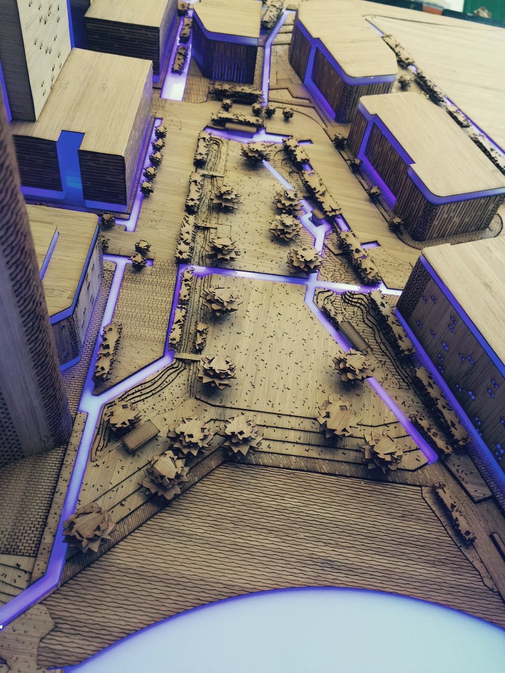 Timber model | Urban context 1:500