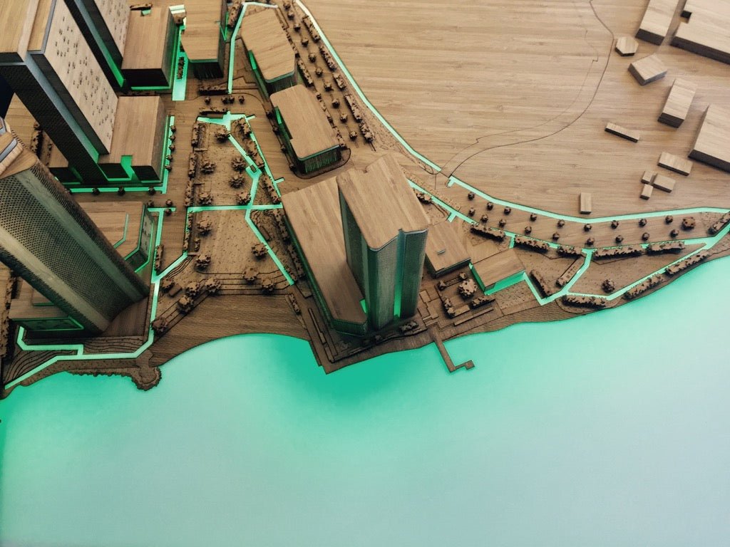 Timber model | Urban context 1:500