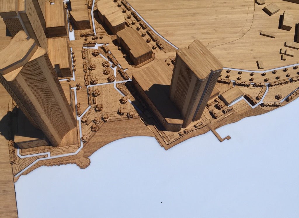 Timber model | Urban context 1:500