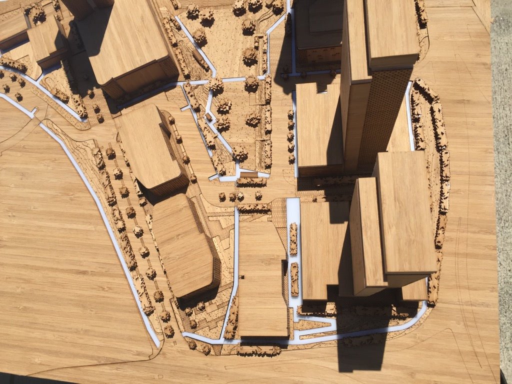 Timber model | Urban context 1:500