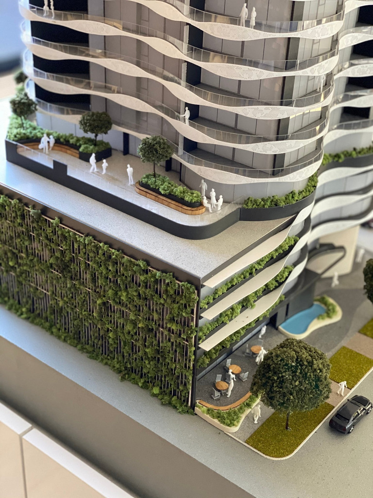 Model Scale Perth Project Lumiere South Perth Apartment Scale Model | Architectural Model by The ...