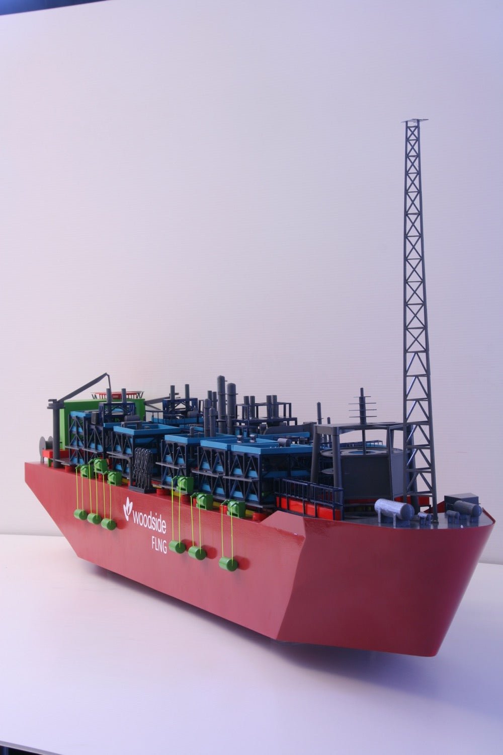 Maritime scale model | FLNG Ship model