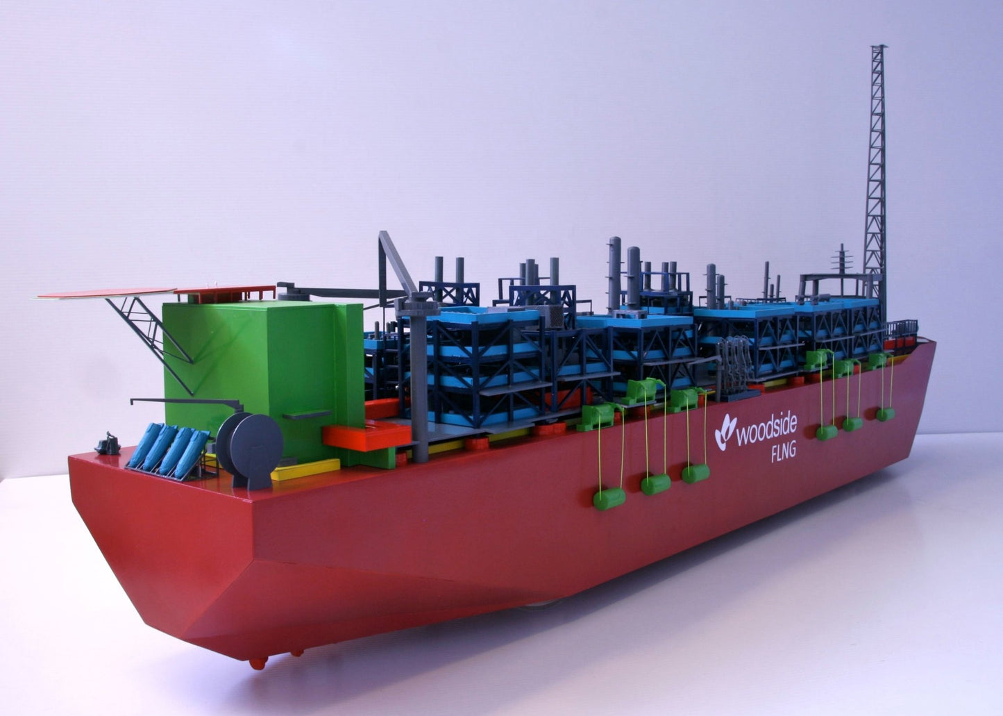 Maritime scale model | FLNG Ship model