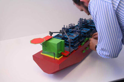 Maritime scale model | FLNG Ship model