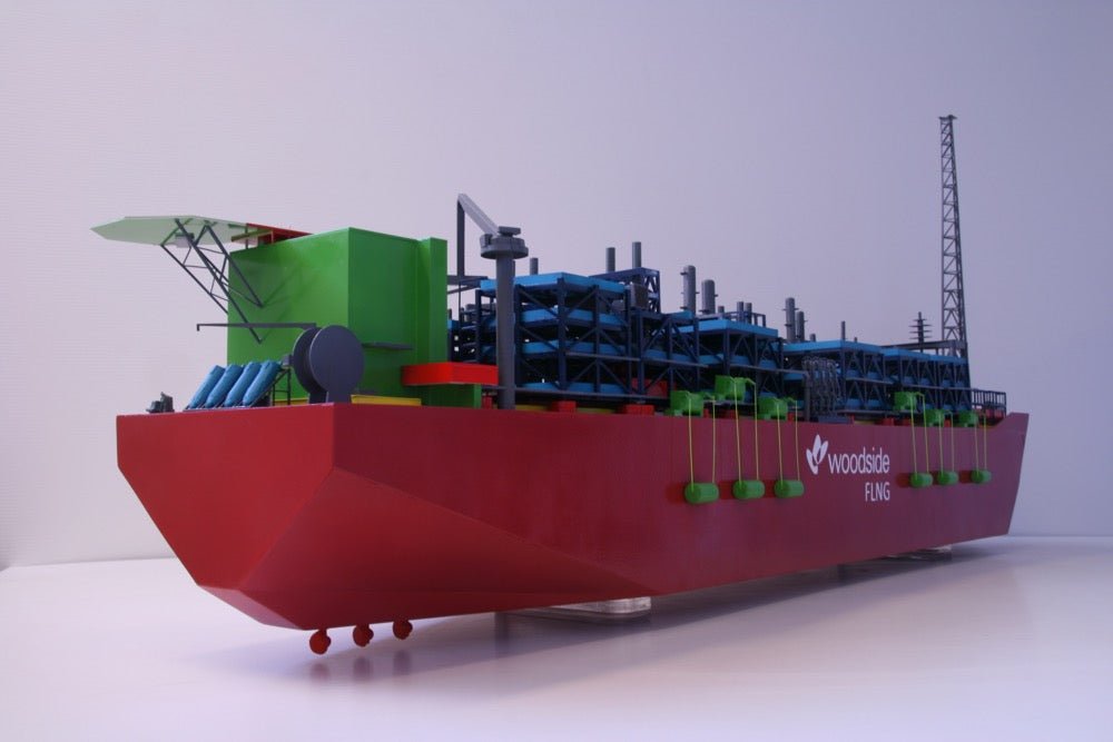 Maritime scale model | FLNG Ship model