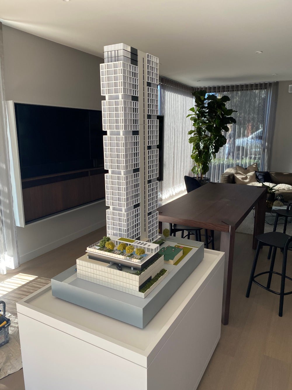 Apartment Model Making Model maker | Apartment tower model | The Model Shop
