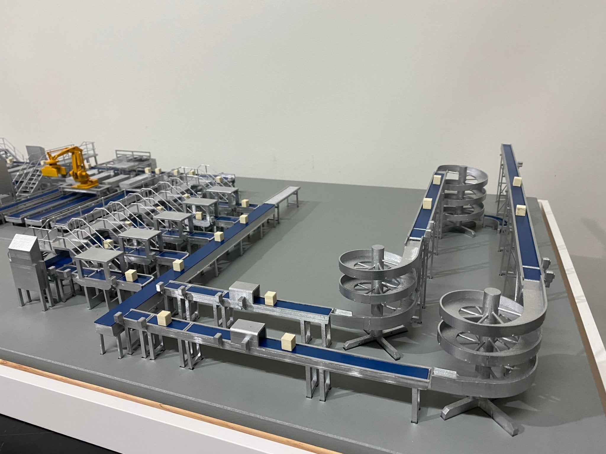 Processing plant trade show scale model