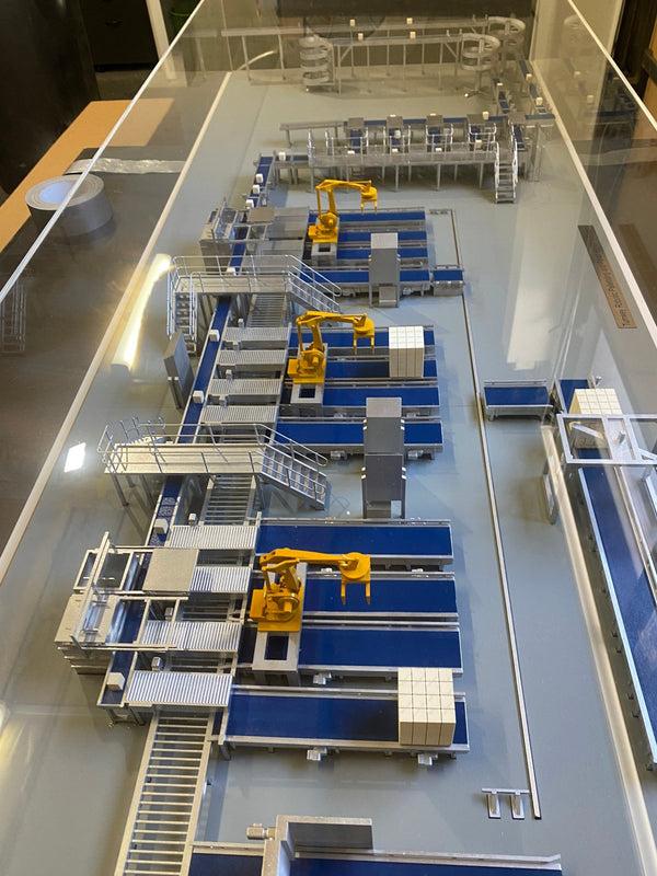 Trade show models | Processing plant | The Model Shop