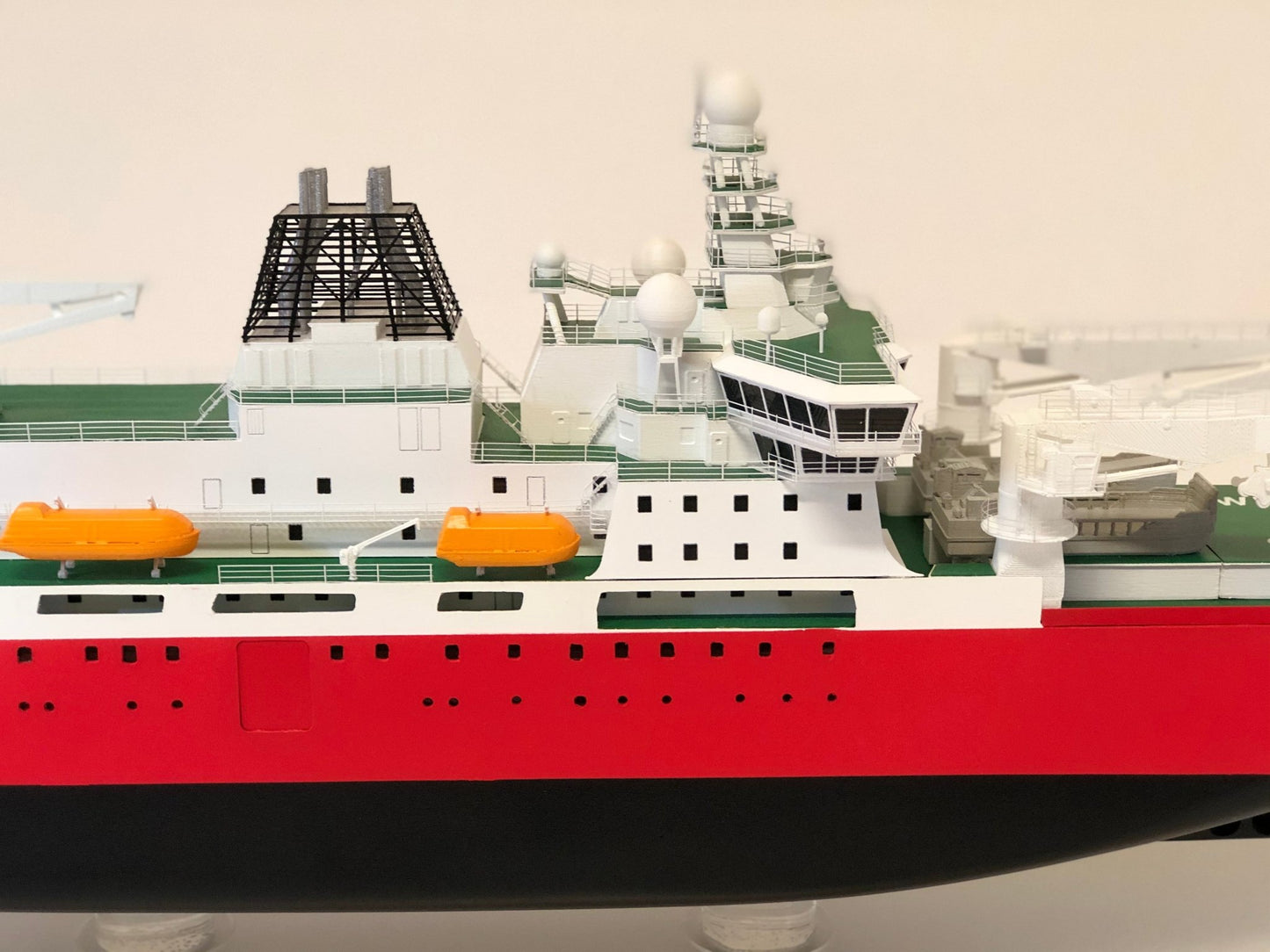 RSV Nuyina Ship scale model