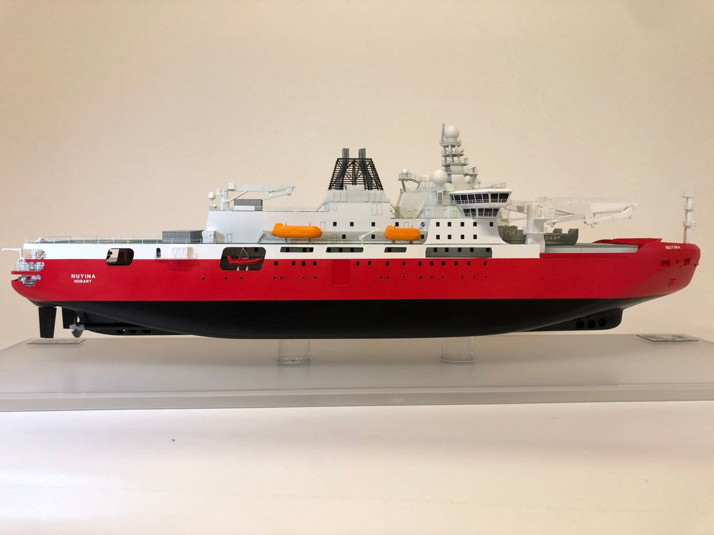 RSV Nuyina Ship scale model