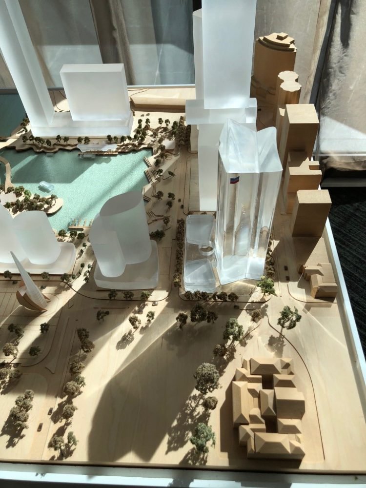 Timber Architectural model | Elizabeth Quay | The Model Shop